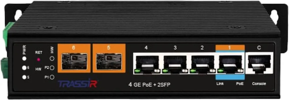 TRASSIR TR-NS27062S-250-4POE TRASSIR TR-NS27062S-250-4POE